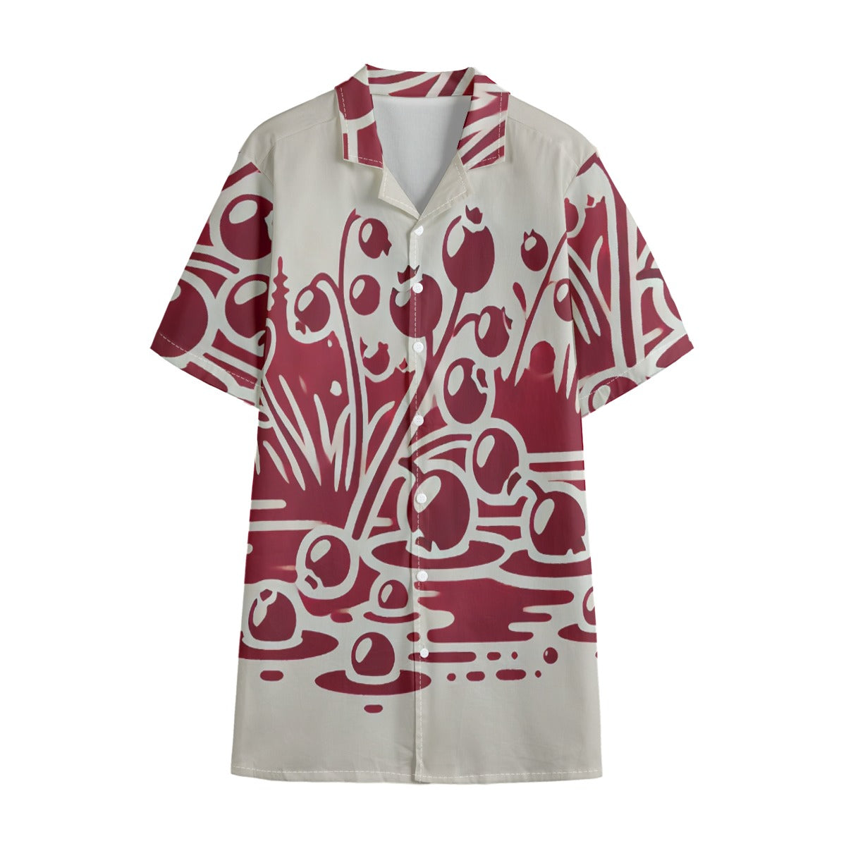 Berries Hawaiian Shirt Cotton
