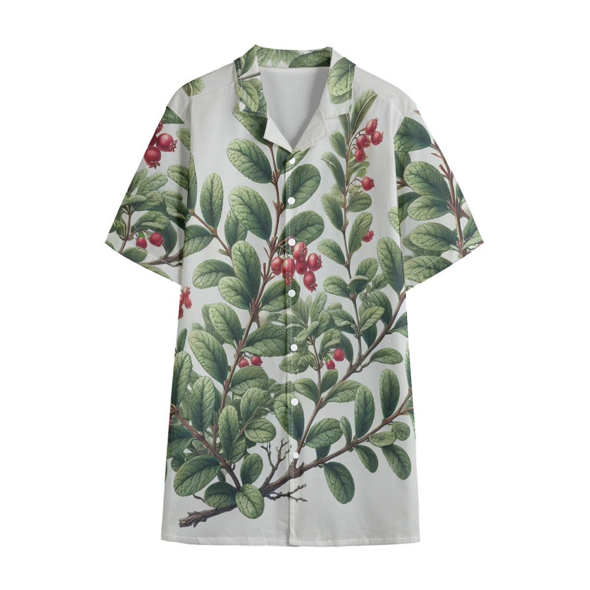 Berries Hawaiian Shirt Cotton