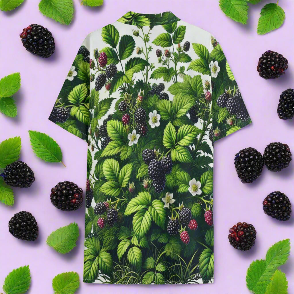Berries Hawaiian Shirt Cotton