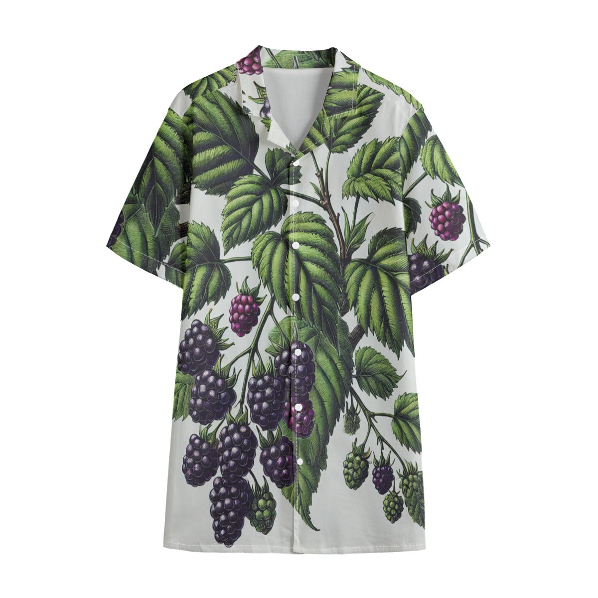 Berries Hawaiian Shirt Cotton