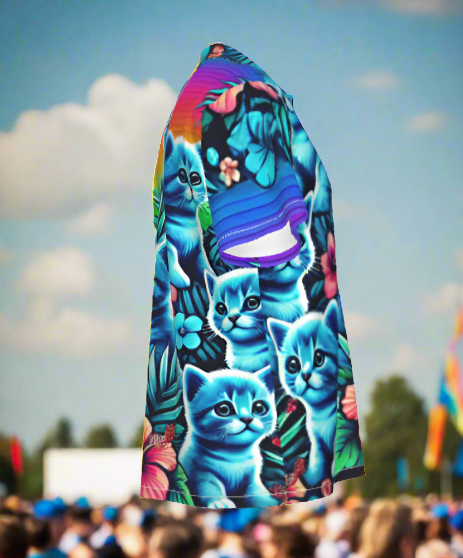 Blue Kittens Hawaiian Festival