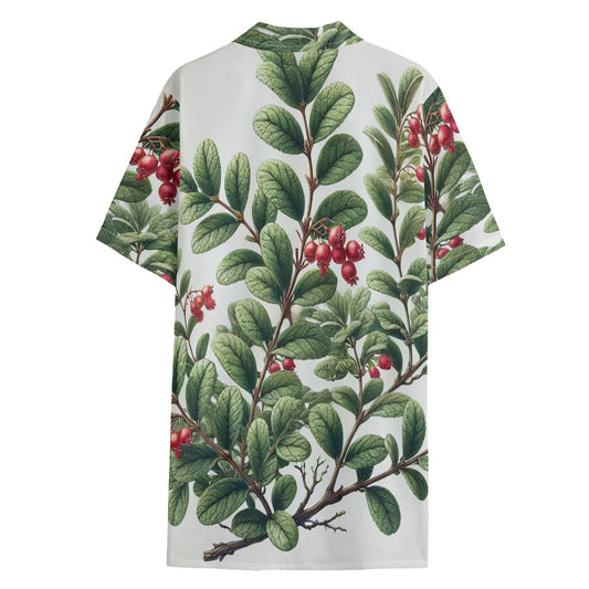 Berries Hawaiian Shirt Cotton