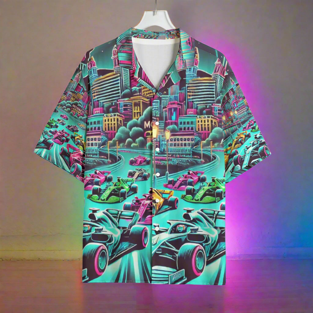 Motorsport 2025 Hawaiian Shirt Rayon