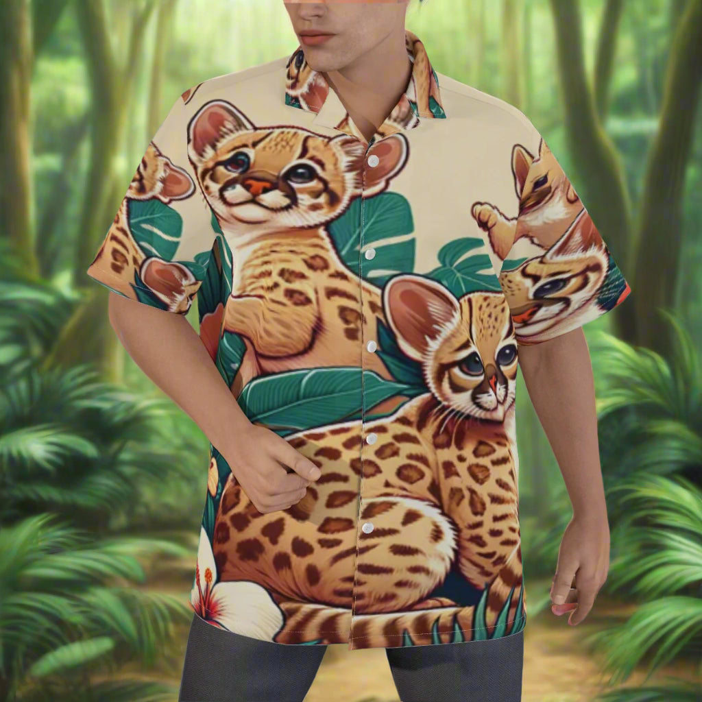 Baby Pumas Aloha Hawaiians Hawaiian Shirt