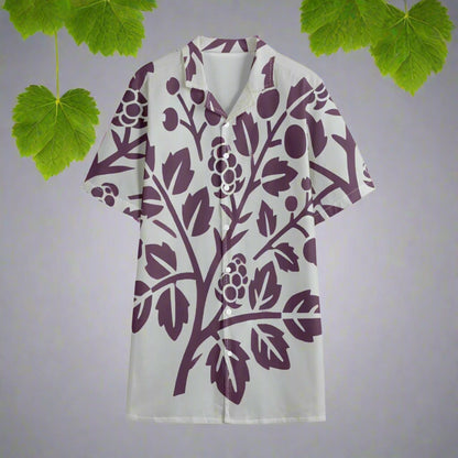 Blackberry Hawaiian Shirt Aloha Hawaiians Hawaiian Shirt Front