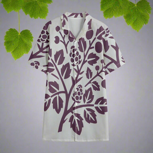 Blackberry Hawaiian Shirt Aloha Hawaiians Hawaiian Shirt Front
