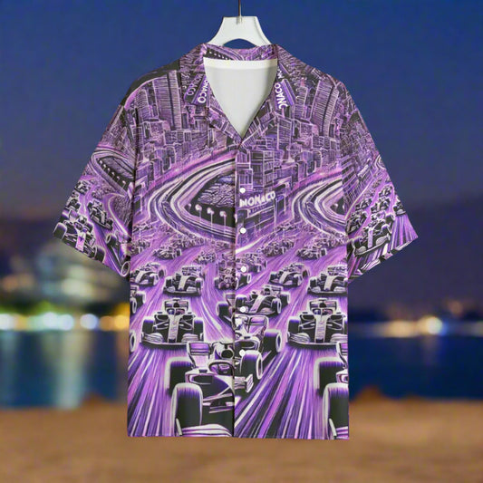 Motorsport 2025 Women's Hawaiian Shirt Rayon